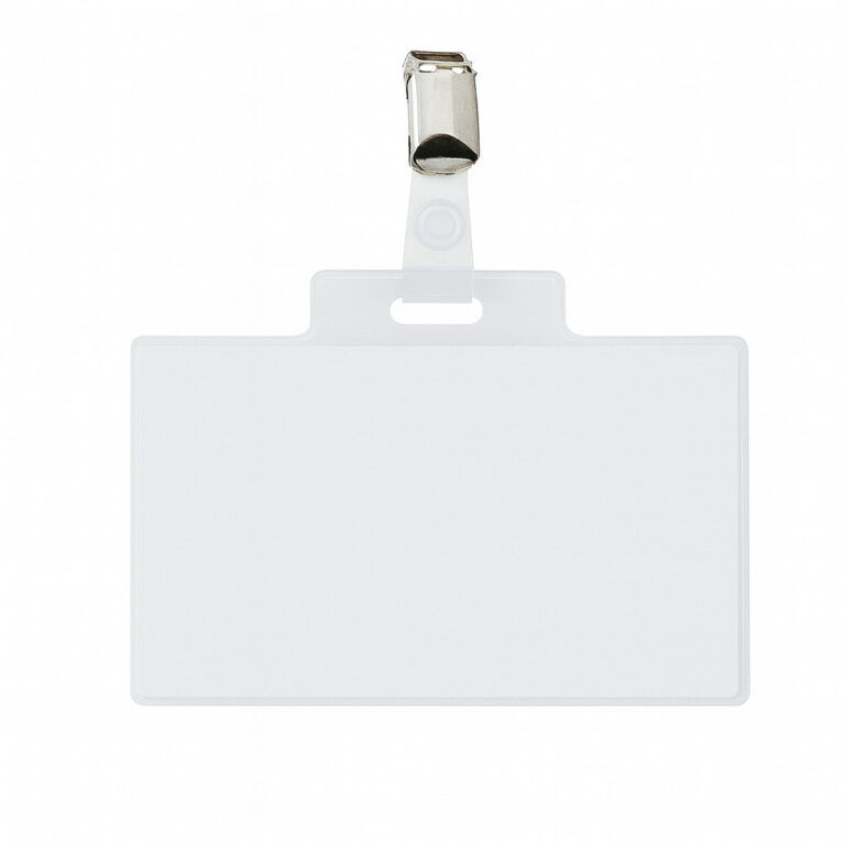 Porta Badge con Clip