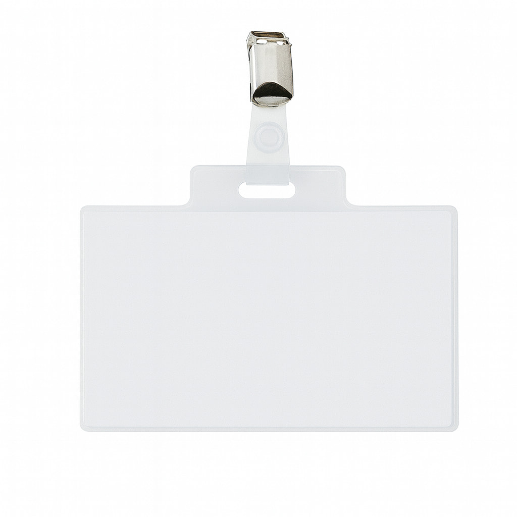 Porta Badge con Clip